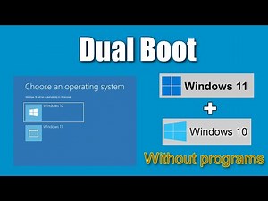 Two Operating Systems on a Desktop Computer or Laptop ➡️ How to Dual Boot Windows 11 + Windows 10