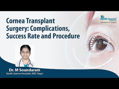 Cornea Transplant Surgery: Complications, Recovery & Procedure by Dr Soundaram, Apollo Spectra
