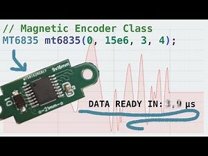 MT6835 21 bit encoder library for Arduino