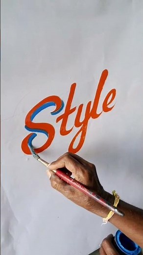 Painting Brush Writing Art Calligraphy lettering