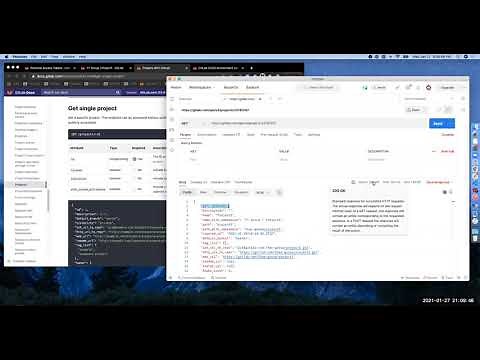 How to make GitLab API calls