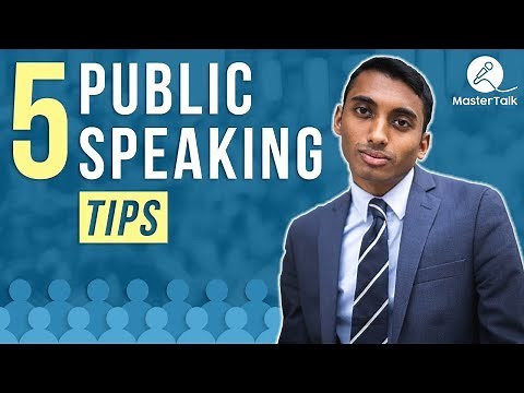 Five Public Speaking Tips