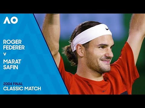 Roger Federer v Marat Safin Classic Match | Australian Open 2004 Final