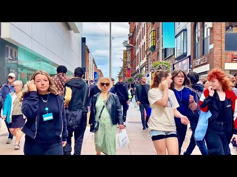 Dublin City Centre July 2023| Dublin Ireland | 4K walking tour| UHD 60fps