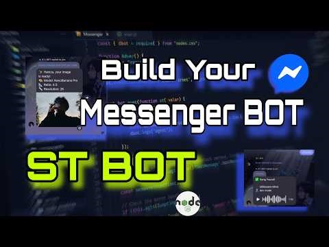 Create Your First Messenger Bot in 2Minutes | ST BOT Framework | Nodejs messenger bot 2026 AI SYSTEM