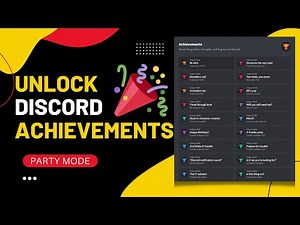 Discord Party Mode ALL ACHIEVEMENT Guide - Discord Party Mode Achievements Reward