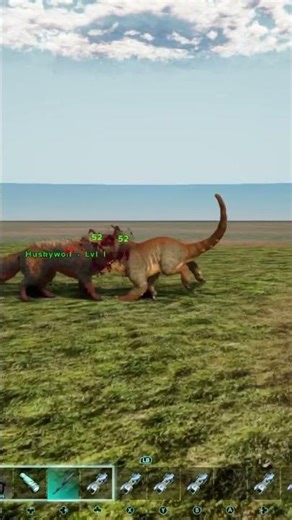 Huskywolf Vs Thylacoleo | Ark Survival Ascended | Ark Mods | Ark Battles | Gameplay | Rematch