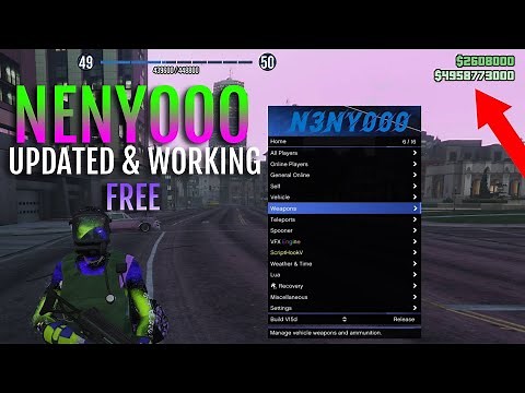 Nenyooo Mod Menu GTA 5 Enhanced – Showcase & Tutorial (Free)