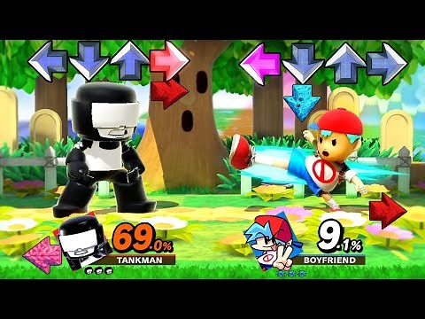 I Made FRIDAY NIGHT FUNKIN' In SMASH BROS ULTIMATE...