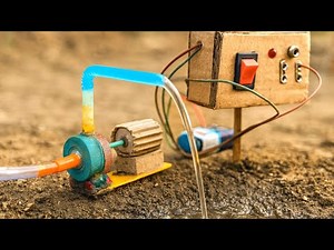 DIY Mini Well and Water Pump Build for Farm Irrigation – Full Build Process