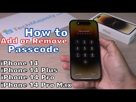 How to Add or Remove Passcode on iPhone 14, iPhone 14 Plus, iPhone 14 Pro/Max/Mini (Set Lock Screen)
