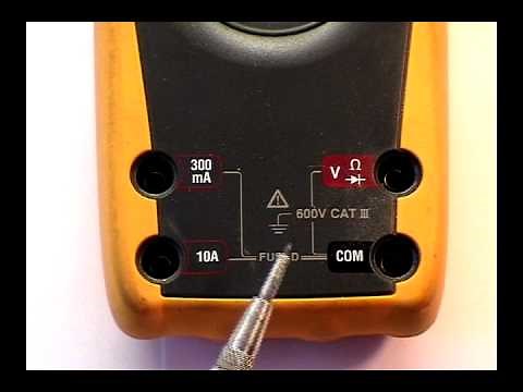 multimeter introduction Fluke 75 III