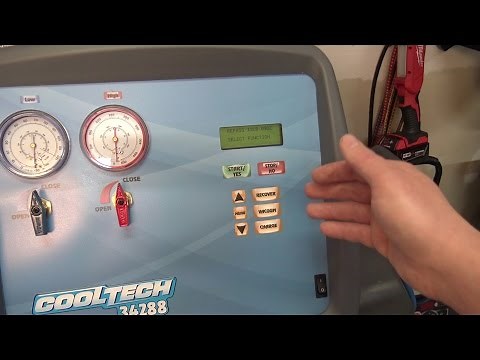 Robinair A/C Recovery Machine: Features & Operation