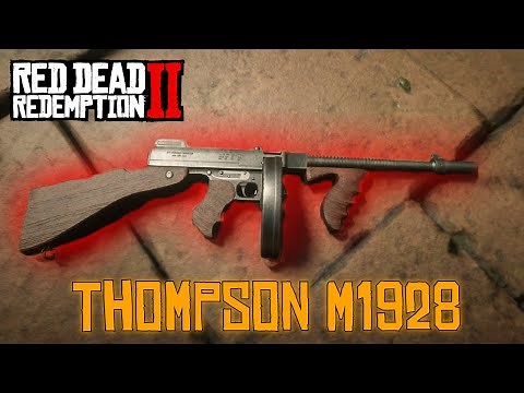 (RDR2) Thompson Submachine Gun Mod
