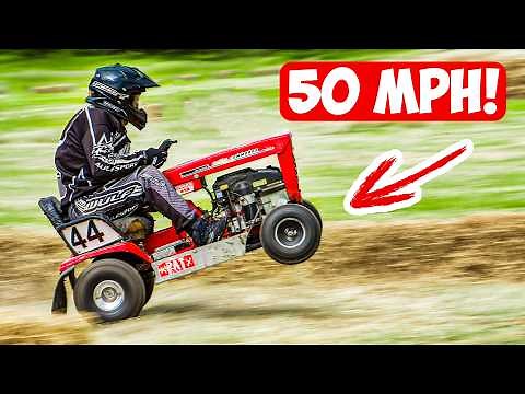 The INSANE World of Lawn Mower Racing!