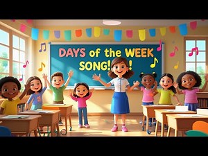 Days of the Week Song for Kids | Sing along & Learn the 7 Days | Fun Educational Song!