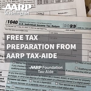 1.6K views | Need help doing your taxes? AARP Foundation Tax-Aide has sites across the state with volunteers who can help you file for free. Learn more: taxaide.aarpfoundation.org #TAXES #taxes2024 | AARP Washington | Facebook