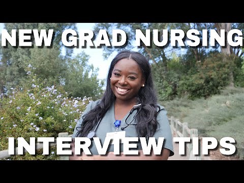NEW GRAD NURSING INTERVIEW TIPS | THE MOST COMMON QUESTIONS & ANSWERS!