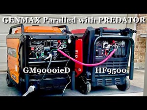 GENMAX GM9000ieD Paralleled with PREDATOR 9500