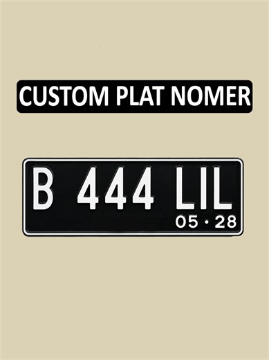 Pernah liat plat nomer kendaraan yang unik? 😬✋ #nahhjadi | plat nomor mobil