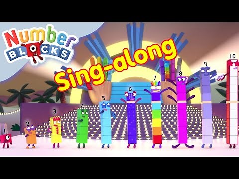 Sing-along | Numberblocks Songs | Five and Friends