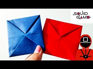 Squid Game Viral Ddakji Flip Card | Korean Card Game Mastery