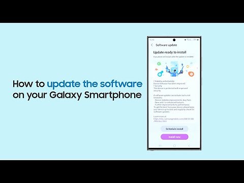How to update the software on your Galaxy Smartphone | Samsung