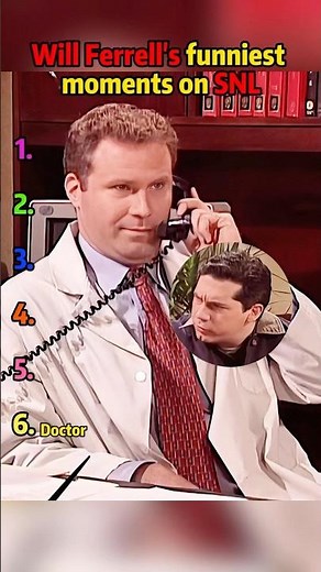 Will Ferrell's funniest character portrayals on SNL.