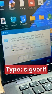 574K views · 4.3K reactions | How to Use the Sigverif Command to...