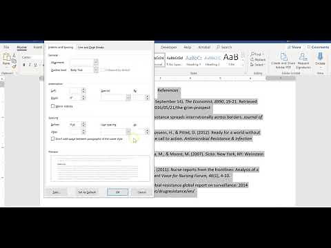 How to Format an APA References Page