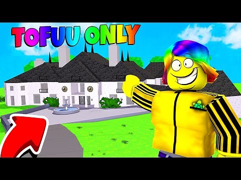 I Built the TOFUU ONLY MANSION Worth $10,000,000.. (Roblox)