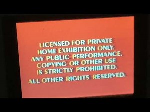 Opening to Dumbo 1991 VHS