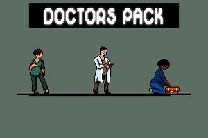 Doctor Pixel Character Spritesheets by Free Game Assets (GUI, Sprite, Tilesets)