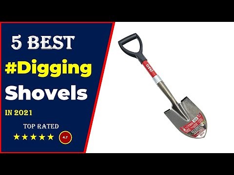 ✅ Top 5: Best Shovel For Digging & Gardening 2021 [Tested & Reviewed]