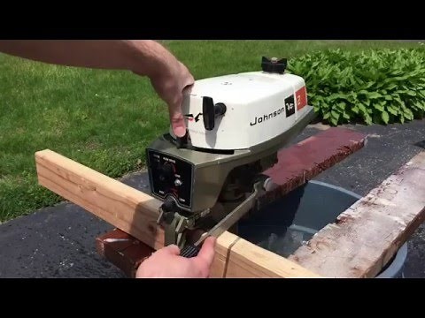 Johnson Sea Horse 2HP Outboard Boat Motor 2R72M