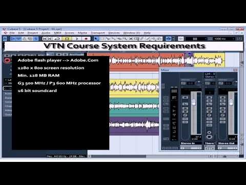 Cubase 5 Tutorial - Lesson 01: Intro