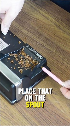 Roll a Cigarette Using Powermatic 1