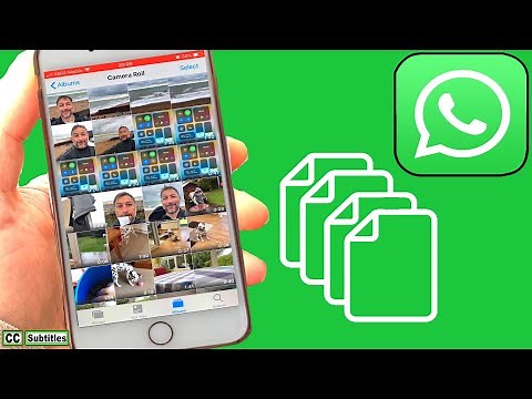 iPhone How to send multiple photos on WhatsApp