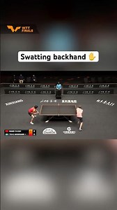 An impressive backhand from Truls Moregard 👏 #WTTHongKong #TableTennis