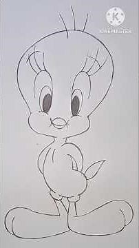 How to draw Tweety Bird in an easy way. Explained in detail every step. How To Draw Tweety Bird #...