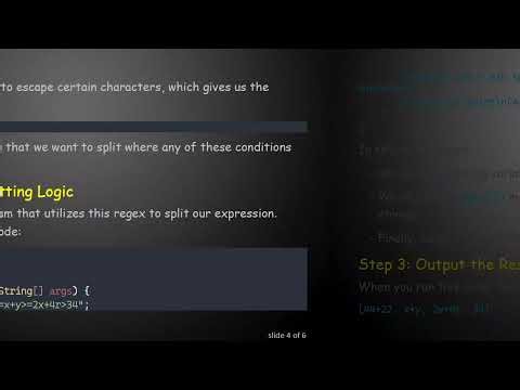Elegant Way to Split a String Using an Array in Java