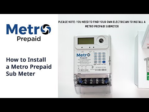 How to Install a Metro Prepaid Sub Meter