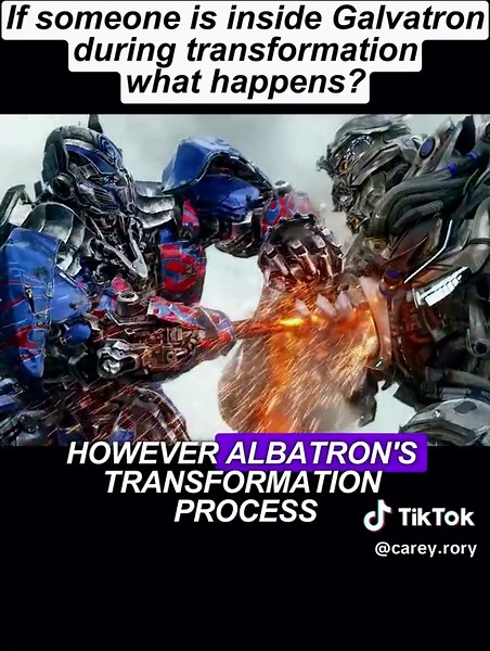 If someone is inside Galvatron during transformation what happens?#tiktok #foryou #moive #transformers #science #cinematic