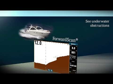 Avoid running aground with Simrad ForwardScan®