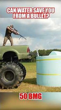 Can Water Save You From A Bullet?