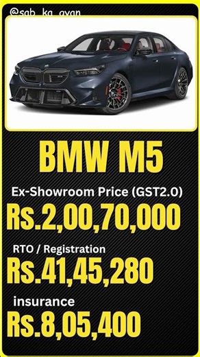BMW M5 Competition Full Review – Performance, Luxury & Price