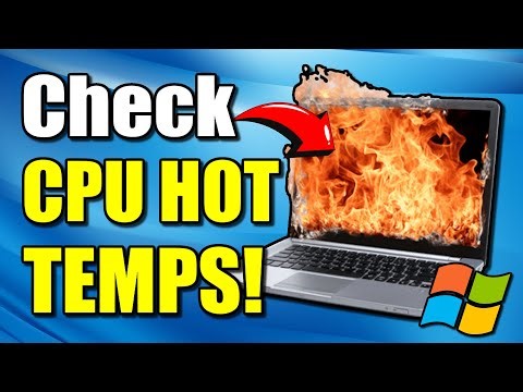 How to Check your CPU Temperature to See if it's HOT on Laptop or Windows PC (Best Method)