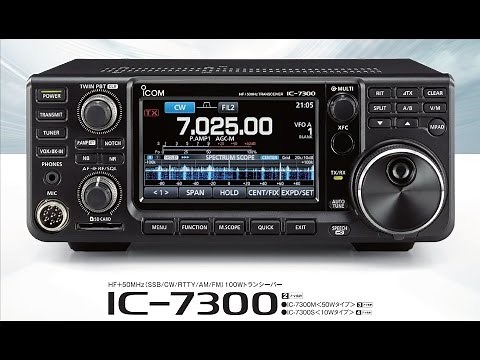 Icom IC-7300 Overview at ML&S