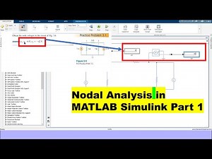 MATLAB Simulink Nodal Analysis Tutorial | Electrical Circuit Simulation