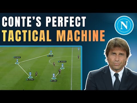 Napoli Tactical Analysis | Conte’s Build-Up, Pressing & Defensive Details